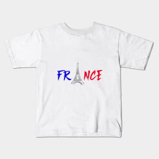 Eiffel  Tower Kids T-Shirt